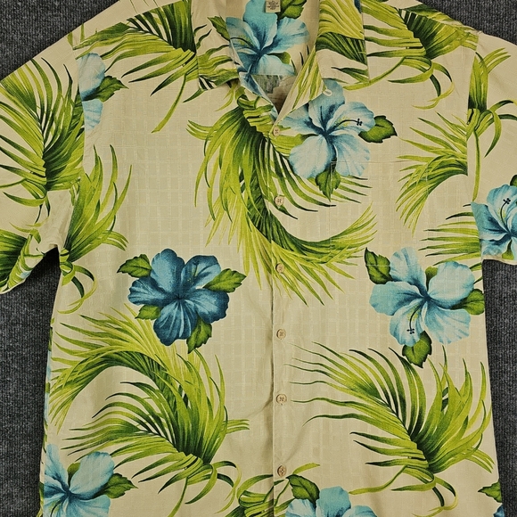 Tommy Bahama Hawaiian Shirt Men's XL 100% Silk Button Up Short Sleeve - Picture 3 of 10